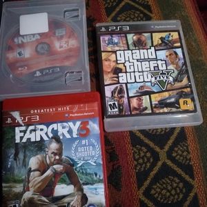 3 ps3 games